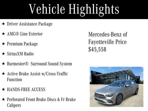 2022 Mercedes-Benz E-Class E 350