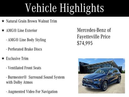 Twilight Blue Metallic 2026 Mercedes-Benz GLE 350 Base 4MATIC