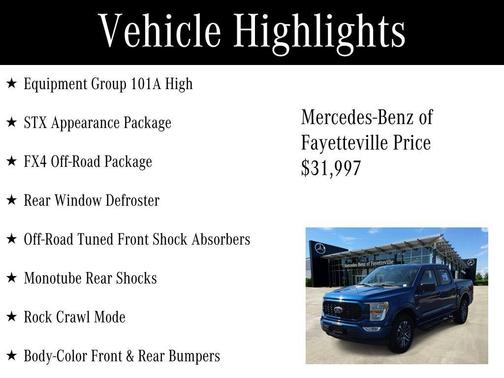 Blue Metallic 2022 Ford F-150 XL