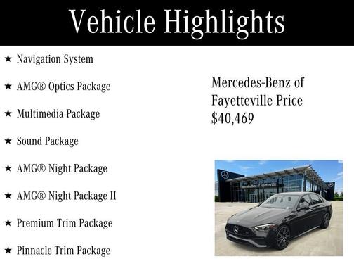 2023 Mercedes-Benz AMG C 43 Base 4MATIC