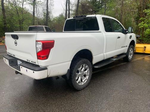 Glacier White 2017 Nissan Titan XD SV