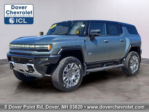 Moonshot Green Matte 2024 GMC HUMMER EV SUV 3X