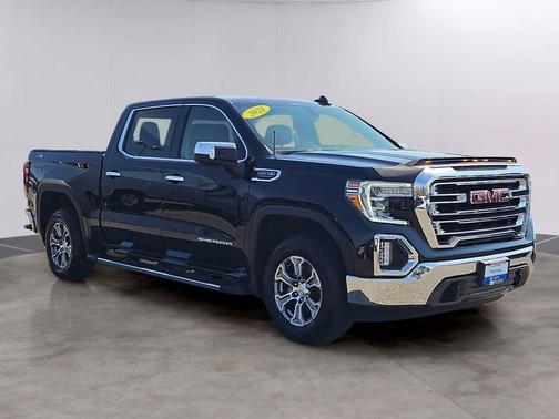 Onyx Black 2021 GMC Sierra 1500 SLT