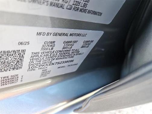 2025 Chevrolet Silverado 1500 LT
