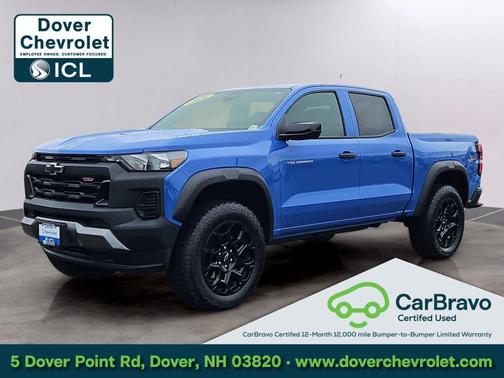 Reef Blue Metallic 2026 Chevrolet Colorado Trail Boss