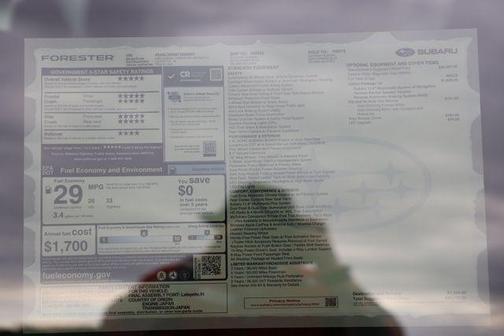 Gray 2026 Subaru Forester Limited