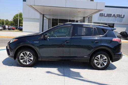 Galactic Aqua 2017 Toyota RAV4 Hybrid XLE