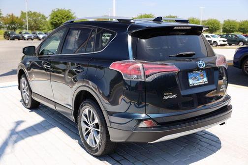 Galactic Aqua 2017 Toyota RAV4 Hybrid XLE