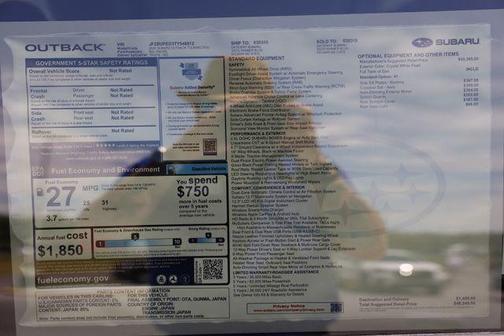White Pearl 2026 Subaru Outback Touring