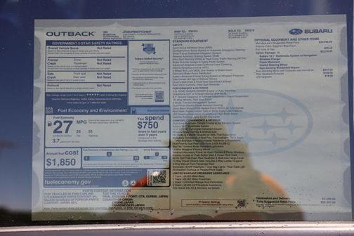 Blue 2026 Subaru Outback Premium