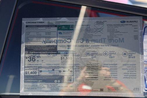 Pure Red 2026 Subaru Crosstrek Limited