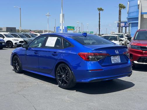 Aegean Blue Metallic 2024 Honda Civic