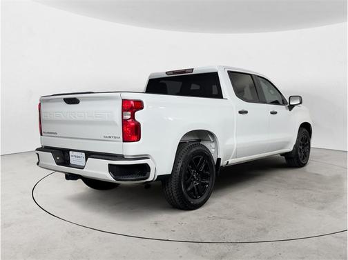 Summit White 2023 Chevrolet Silverado 1500 Custom