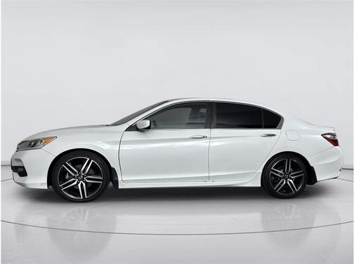White Orchid Pearl 2017 Honda Accord Sport