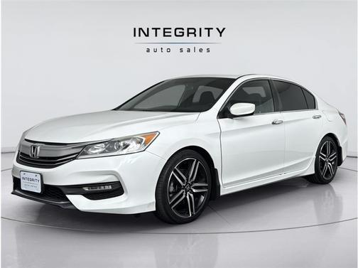 White Orchid Pearl 2017 Honda Accord Sport