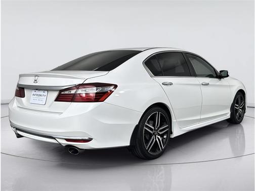 White Orchid Pearl 2017 Honda Accord Sport