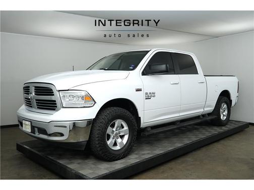 Bright White Clearcoat 2021 RAM 1500 Classic SLT Truck