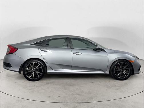 Modern Steel Metallic 2019 Honda Civic Sport