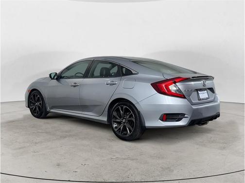 Modern Steel Metallic 2019 Honda Civic Sport