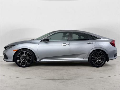 Modern Steel Metallic 2019 Honda Civic Sport