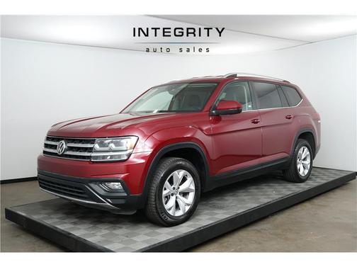 Fortana Red Metallic 2018 Volkswagen Atlas 2.0T SE