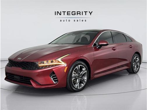 Passion Red 2021 Kia K5 EX