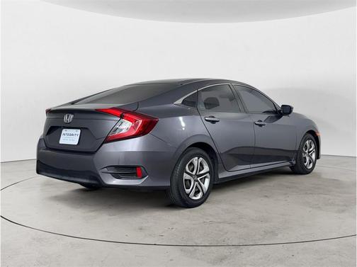 Modern Steel Metallic 2018 Honda Civic LX