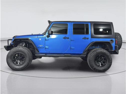 Hydro Blue Pearl 2016 Jeep Wrangler Unlimited Sahara
