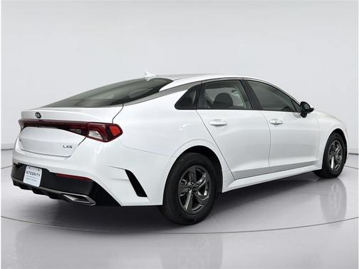 Glacial White Pearl 2021 Kia K5 LXS
