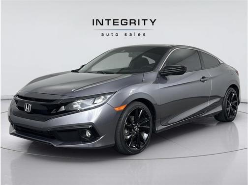Modern Steel Metallic 2019 Honda Civic Sport
