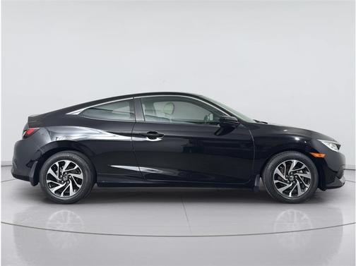 Black 2017 Honda Civic LX
