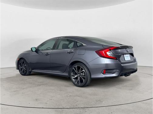 Modern Steel Metallic 2021 Honda Civic Sport