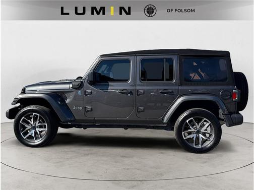 Granite Crystal Metallic Clearcoat 2024 Jeep Wrangler 4xe Sport S