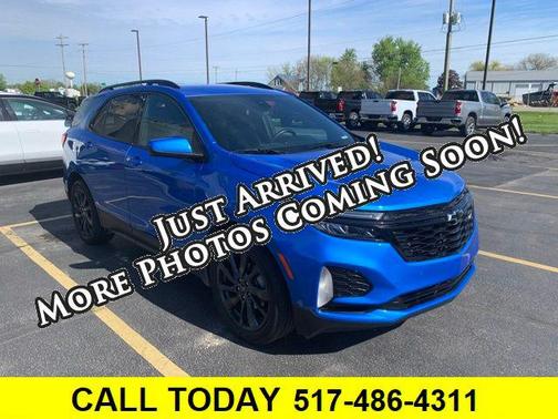 Riptide Blue Metallic 2024 Chevrolet Equinox FWD RS