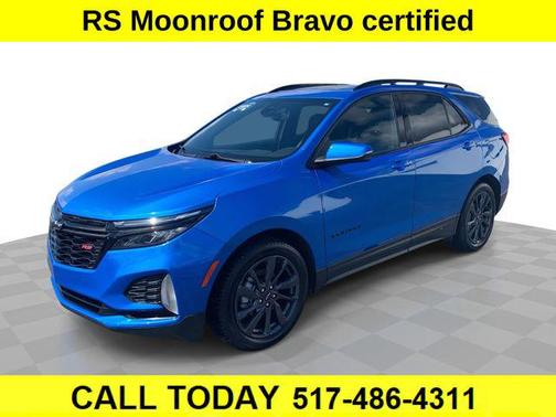 Riptide Blue Metallic 2024 Chevrolet Equinox FWD RS
