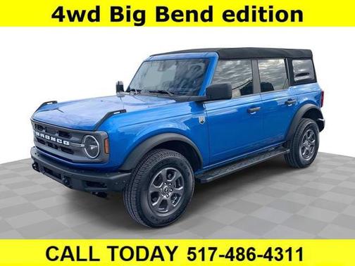 Velocity Blue Metallic 2022 Ford Bronco Big Bend