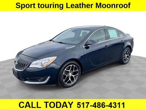 Dark Sapphire Blue Metallic 2017 Buick Regal Turbo Sport Touring