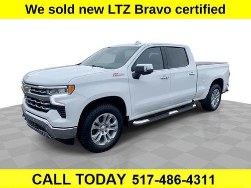 Summit White 2025 Chevrolet Silverado 1500 LTZ