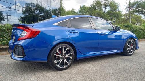 Aegean Blue Metallic 2017 Honda Civic Si