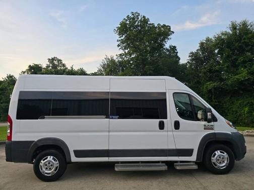 Bright White Clearcoat 2018 RAM ProMaster 3500 Window Van High Roof