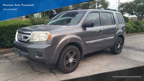 Polished Metal Metallic 2011 Honda Pilot LX
