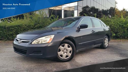 Blue 2007 Honda Accord 2.4 LX