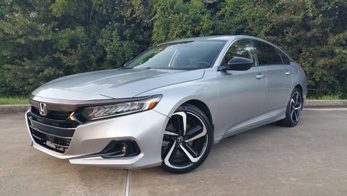 Lunar Silver Metallic 2021 Honda Accord Sport SE 1.5T