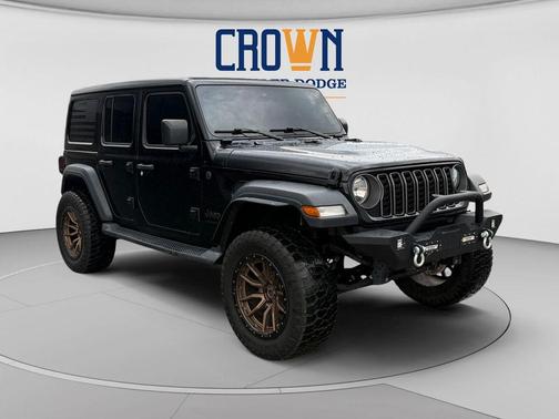 Black Clearcoat 2024 Jeep Wrangler Sport S
