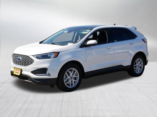 Star White Metallic Tri-Coat 2023 Ford Edge SEL
