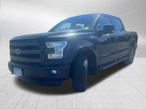 Shadow Black 2016 Ford F-150 Lariat