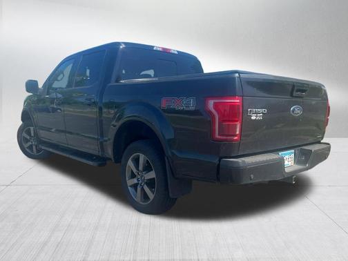 Shadow Black 2016 Ford F-150 Lariat