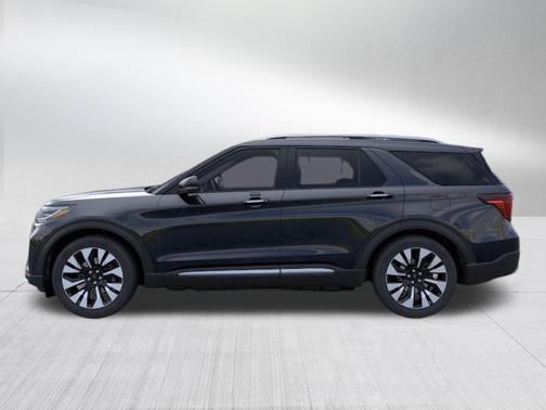 Agate Black Metallic 2026 Ford Explorer Platinum