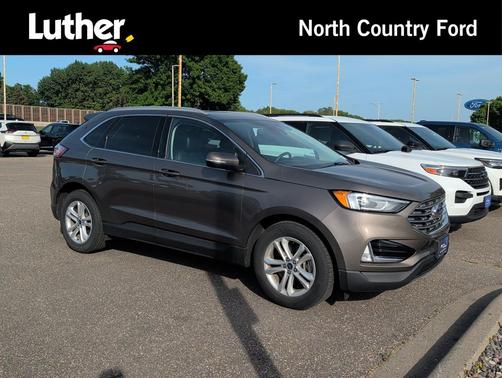 Stone Gray Metallic 2019 Ford Edge SEL