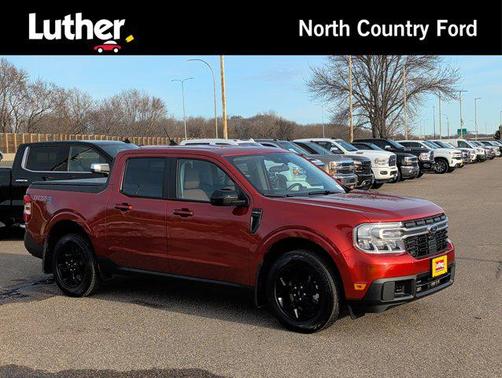 Hot Pepper Red Metallic Tinted Clearcoat 2024 Ford Maverick Lariat